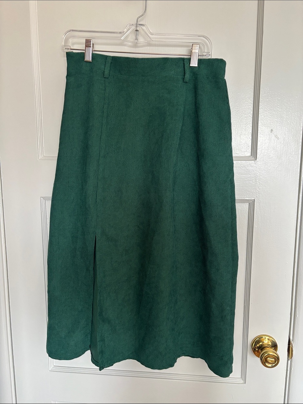 Vintage Emerald Green Midi Skirt
